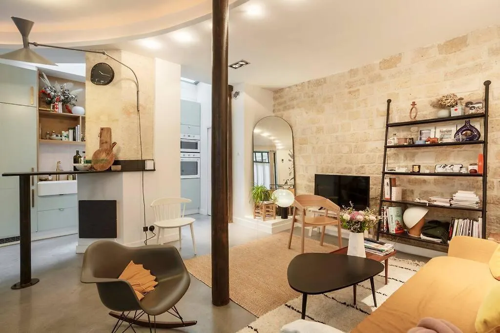 דירות פריז Atelier Loft South Pigalle Montmartre
