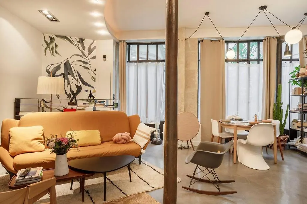 Apartament Atelier Loft South Pigalle Montmartre Paryż